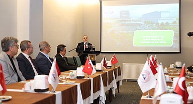 Rektör Prof. Dr. Altun, KAYSO Yönetimine ERÜ’nün Projelerini Anlattı