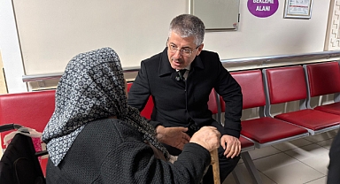 Şaban Çopuroğlu İncesu Devlet Hastanesi’ni Ziyaret Etti: Sağlık Hizmetleri Yerinde İncelendi