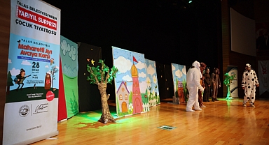 Talas Belediyesi’nden Çocuklara Karne Hediyesi: Ücretsiz Çocuk Tiyatrosu Şöleni