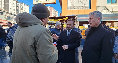 Yeniden Refah Partisi’nden Melikgazi İldem Semt Pazarı ziyareti