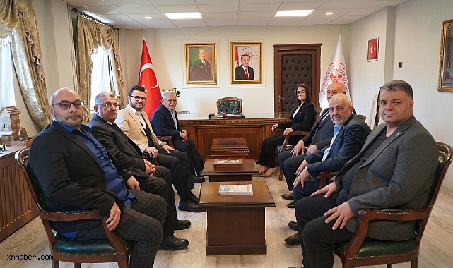 AK Parti Heyeti Özvatan Kaymakamı Yılmaz’ı Ziyaret Etti