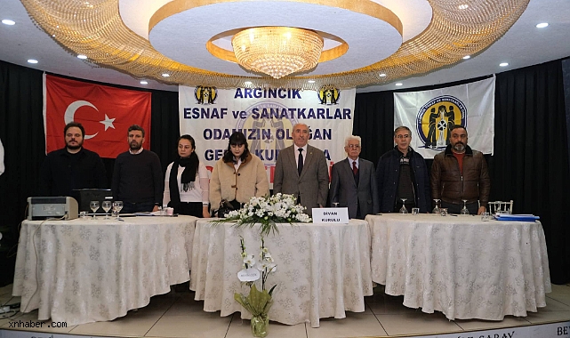 Argıncık Esnaf Odası’nda Sayit Akpınar Yeniden Başkan Seçildi