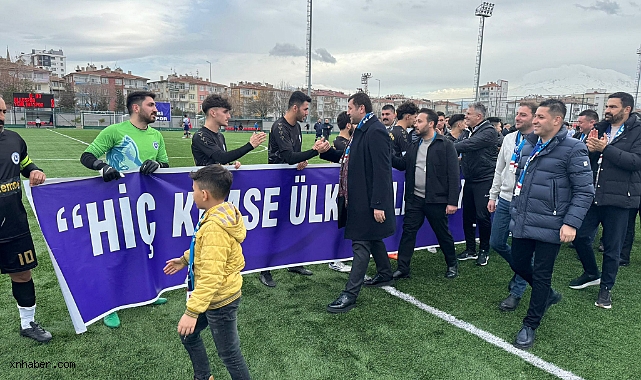 Baki Ersoy’dan Kayseri Ülküspor’a şampiyonluk maçında destek