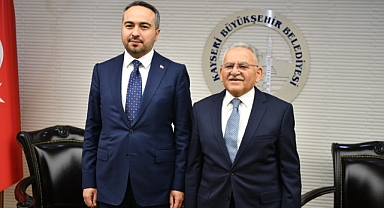 Başkan Büyükkılıç, Bakan Yardımcısı Burak Demiralp’i Kayseri’de Ağırladı
