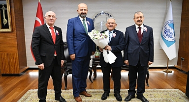 Başkan Memduh Büyükkılıç’a 37. Vergi Haftası Ziyareti