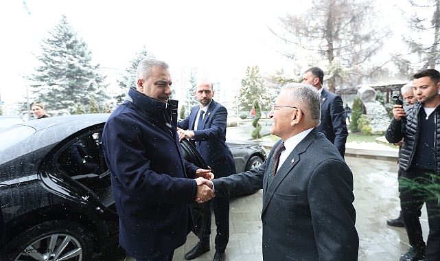 Dışişleri Bakanı Hakan Fidan’dan Kayseri Büyükşehir’e Ziyaret