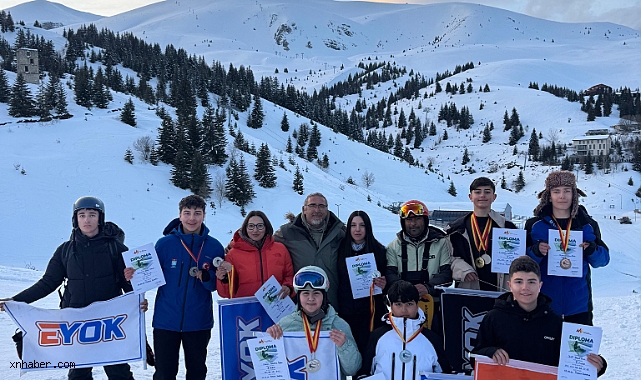 Erciyes’in Snowboardcuları Makedonya’da 13 Madalya ile Zirveye Çıktı
