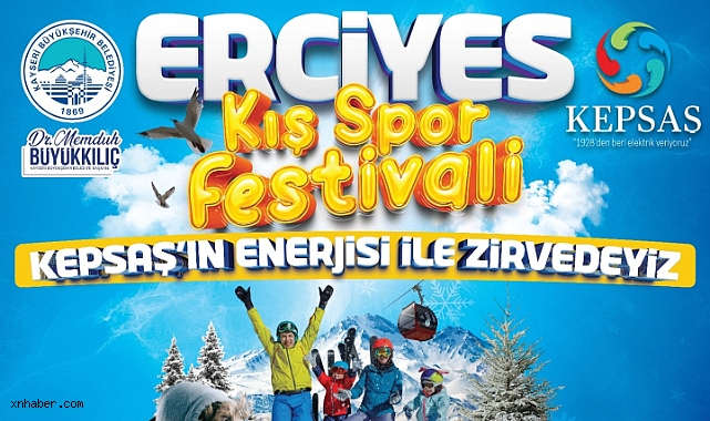 Erciyes Kayak Merkezi’nde Kış Spor Festivali Başlıyor: 7-8 Şubat’ta Dolu Dolu Program
