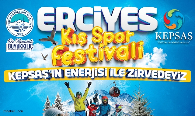 Erciyes Kış Spor Festivali 14-15 Şubat’ta Başlıyor: Spor ve Eğlence Zirvede Buluşacak