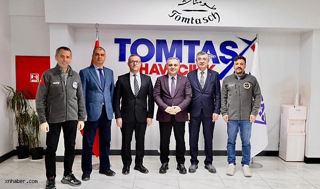 Erciyes Üniversitesi Rektörü Prof. Dr. Fatih Altun’dan TOMTAŞ Havacılık ve Teknoloji A.Ş.’ye Ziyaret