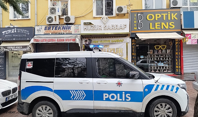 Kayseri’de Forkliftle Kuyumcu Soygunu: 150 Gram Altın Çalındı