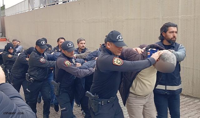 Kayseri’de Organize Suç Örgütlerine Eş Zamanlı Operasyon: 9 Şüpheli Adliyeye Sevk Edildi