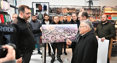 Kayseri’de Tarihî Dokuya Modern Dokunuş: Başkan Büyükkılıç Camikebir Kentsel Dönüşümünü İnceledi