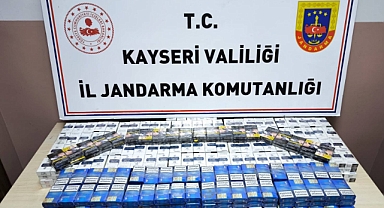 Kayseri’de Yol Kontrolünde Kaçak Sigara Operasyonu! Tırda 619 Paket Ele Geçirildi