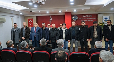 Kayseri Kunduracılar Odası’nda Mahmut Özdemir Yeniden Başkan Seçildi