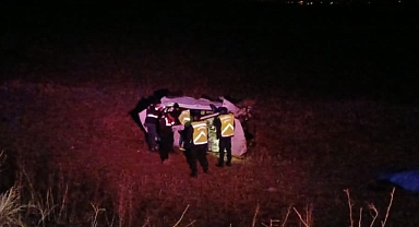 Kayseri-Malatya Yolunda Feci Kaza: Otomobil Şarampole Yuvarlandı, 1 Ölü 4 Yaralı