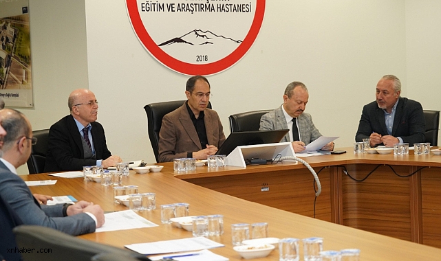 Kayseri Şehir Hastanesi’nde Koordinasyon Kurulu Toplantısı Gerçekleştirildi