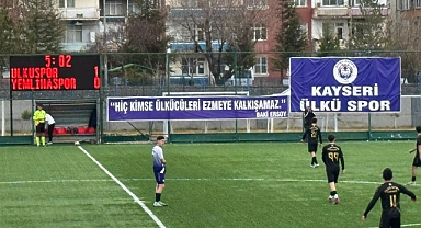 Kayseri Ülküspor, 12-0'lık galibiyetle şampiyon oldu
