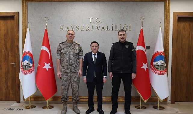 Polis Özel Harekat Başkanı Ünsal Hayal’den Vali Çiçek’e Ziyaret