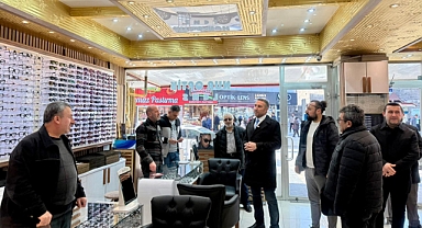 Saadet Partisi Kayseri İl Başkanlığından Çarşı Esnafına Yakın Temas