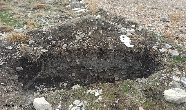 Soğulcak Yaylası'nda Karlar Eridi, Kaçak Kazılar Gün Yüzüne Çıktı