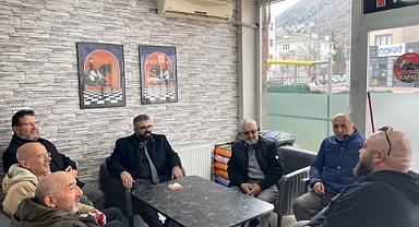 SP Talas ilçe teşkilatından esnaf ziyareti 