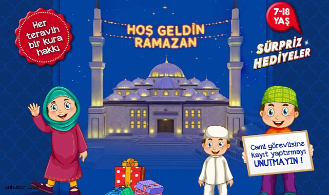 Talas’ta Teravih Sevinci: Çocuklar Ramazan Boyunca Sürpriz Hediyelerle Buluşacak