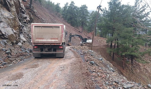 Yahyalı'da Sağanak Yağış Yolu Vurdu: Kapuzbaşı–Ulupınar Güzergahında Hasar
