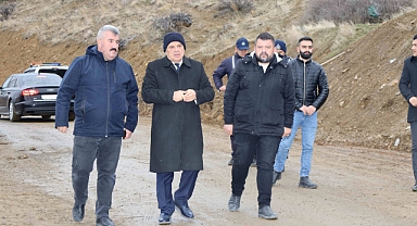 Yahyalı Meydanı’nı 5 Mahalleye Bağlayan Ana Yolda Genişletme Çalışmaları Sürüyor