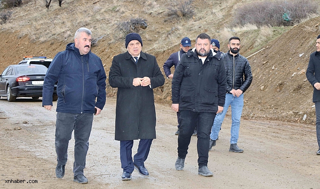 Yahyalı Meydanı’nı 5 Mahalleye Bağlayan Ana Yolda Genişletme Çalışmaları Sürüyor