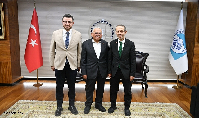 Başkan Büyükkılıç, Wushu Kung Fu Federasyonu Başkanı Akyüz ve Heyetini Ağırladı