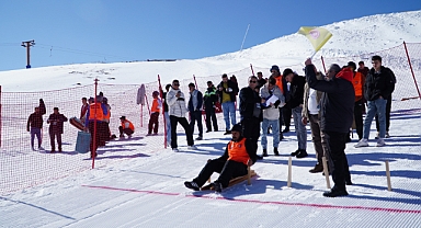 Erciyes Kayak Merkezi’nde Geleneksel Kızak Türkiye Şampiyonası Heyecanı