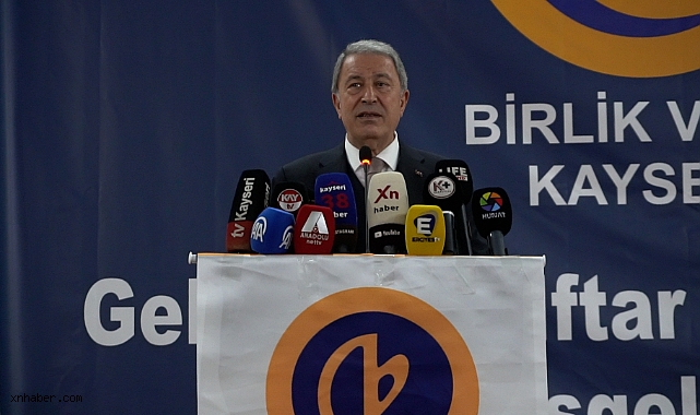 Hulusi Akar'dan Kayseri'de Eğitim Vurgusu: