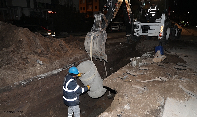 Kayseri Büyükşehir’den Kartal Kavşağı’na 131 Milyon TL’lik Altyapı Yatırımı: 7/24 Çalışma Sürüyor