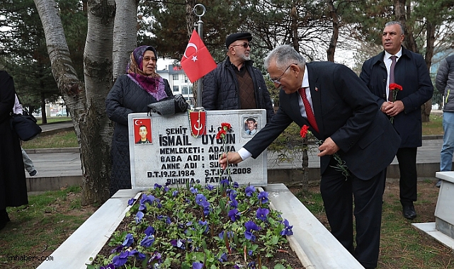 Kayseri’de 18 Mart Çanakkale Zaferi’nde Şehitler Dualarla Anıldı