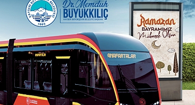 Kayseri’de Bayram Müjdesi: Tramvaylar 3 Gün Boyunca Ücretsiz