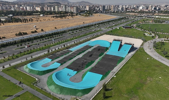 Kayseri’de BMX Parkuru Gençlerin Yeni Gözdesi Oldu