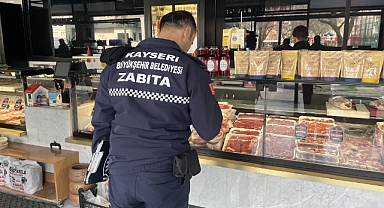 Kayseri’de Büyükşehir Zabıtasından Ramazan’da Kasap Denetimi