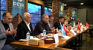 Kayseri'de DEVA Partisi'nden birlik mesajı: İl başkanları iftar sofrasında buluştu