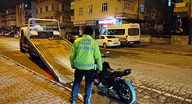 Kayseri’de ‘dur’ ihtarına uymayan motosiklet sürücüsüne 336 bin TL ceza