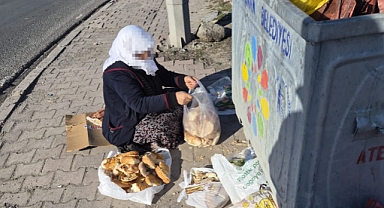 Kayseri’de Duygu Sömüren Dilenci Taktiklerine Zabıta Müdahalesi! Çöpten Topluyormuş Gibi Yaptılar