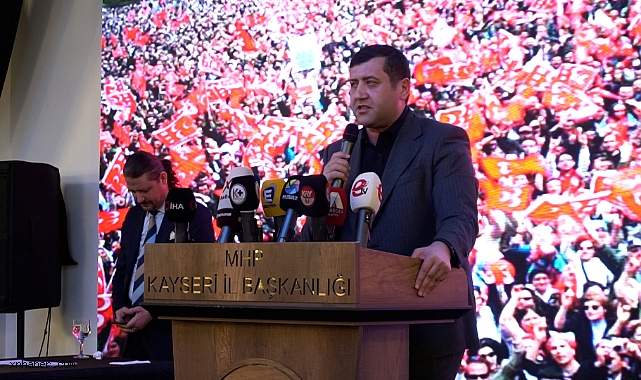 Kayseri’de MHP İftarında Mustafa Baki Ersoy’dan Birlik Mesajı: “Milliyetçi Hareket Partisi Çok Büyük Bir Ailedir”