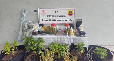 Kayseri’de Uyuşturucu Operasyonunda Çok Sayıda Skunk ve Kenevir Ele Geçirildi!