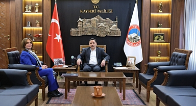 Kayseri’de Veda Ziyareti: İl Müdürü Livdumlu’dan Vali Çiçek’e Teşekkür