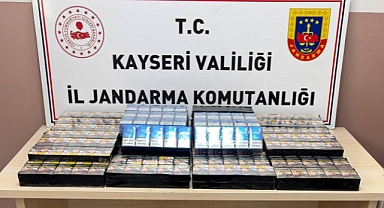 Kayseri’de Yol Kontrolünde Kaçak Sigara Operasyonu: Tırda 570 Paket Bandrolsüz Sigara Ele Geçirildi