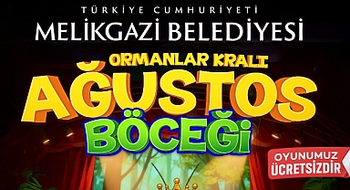Melikgazi’de Çocuklara Özel Tiyatro Etkinliği: “Ormanlar Kralı Ağustos Böceği” Sahnelenecek