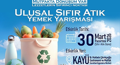Talas’ta “Sıfır Atık Mutfak” Yarışmasında Final Heyecanı: Türkiye’den 9 Üniversiteli Finale Kaldı