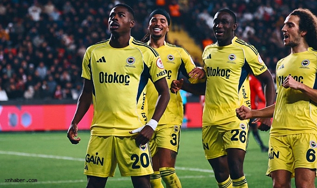 Türkiye kupasında Fenerbahçe çeyrek finale yükseldi