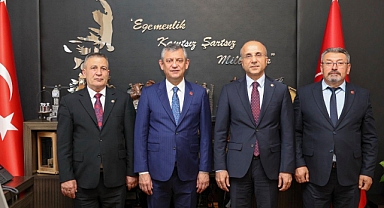 Akkışla heyeti başkentte: Başkan Dursun’dan Özgür Özel’e 