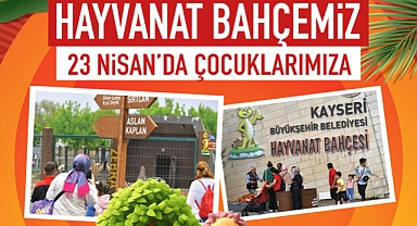 Başkan Büyükkılıç’tan çocuklara bayram hediyesi: Hayvanat Bahçesi kapılarını ücretsiz açıyor!